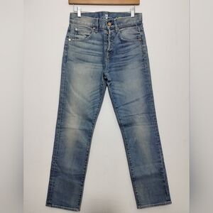 7 For All Mankind Jeans The 1984 Boyfriend Super Heritage Women's 26 Button Fly